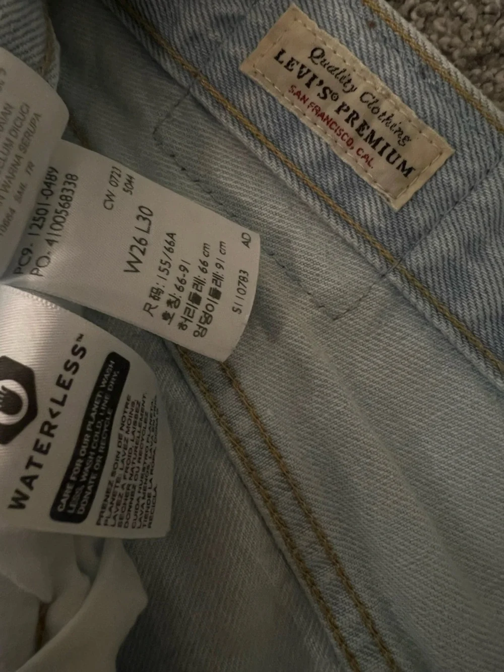 Levi’s 501 Straight Jeans - Picture 5 of 5